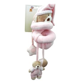 BabyBruin Plüssállat Macis spirál, csörgős, sípoló