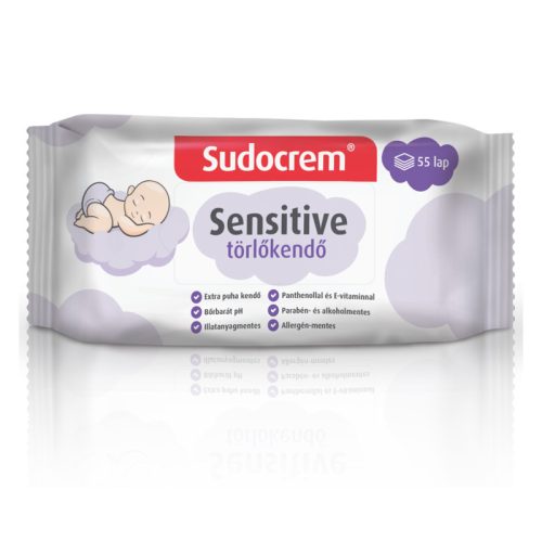 Sudocrem Popsitörlő sensitive