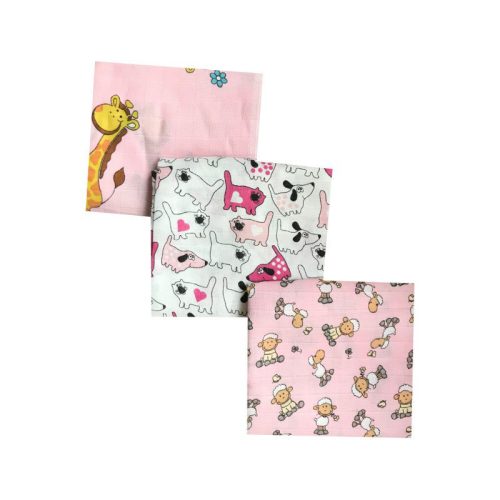 Babakirály Textilpelenka Prémium mintás 70 * 80 cm