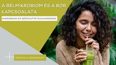 Mikrobiom és bőrjavító élelmiszerek