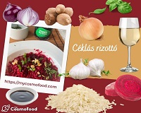 Céklás rizottó
